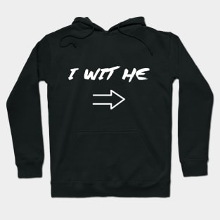 I WIT HE - IN WHITE - FETERS AND LIMERS – CARIBBEAN EVENT DJ GEAR Hoodie